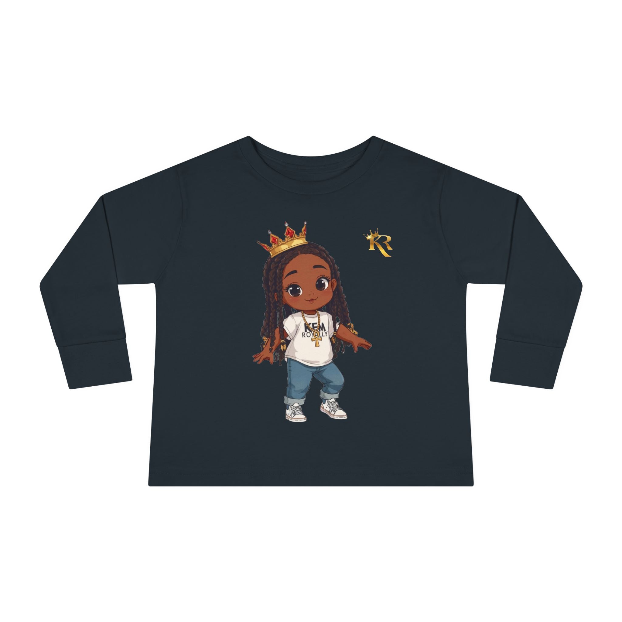 Toddler Girls Long Sleeve Tee, Gift For Toddler Girls