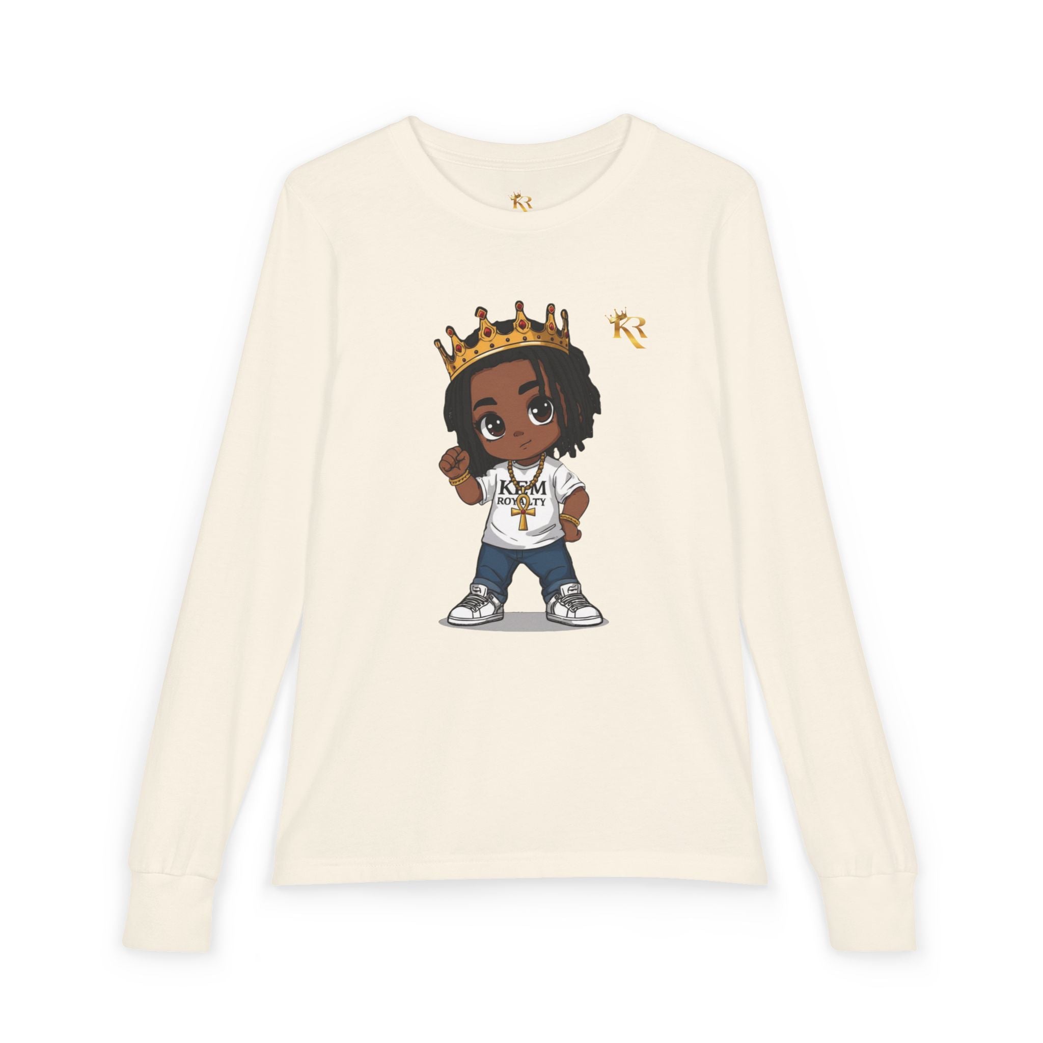 Boys Youth Jersey Long Sleeve Tee, Gift For Youth Boys