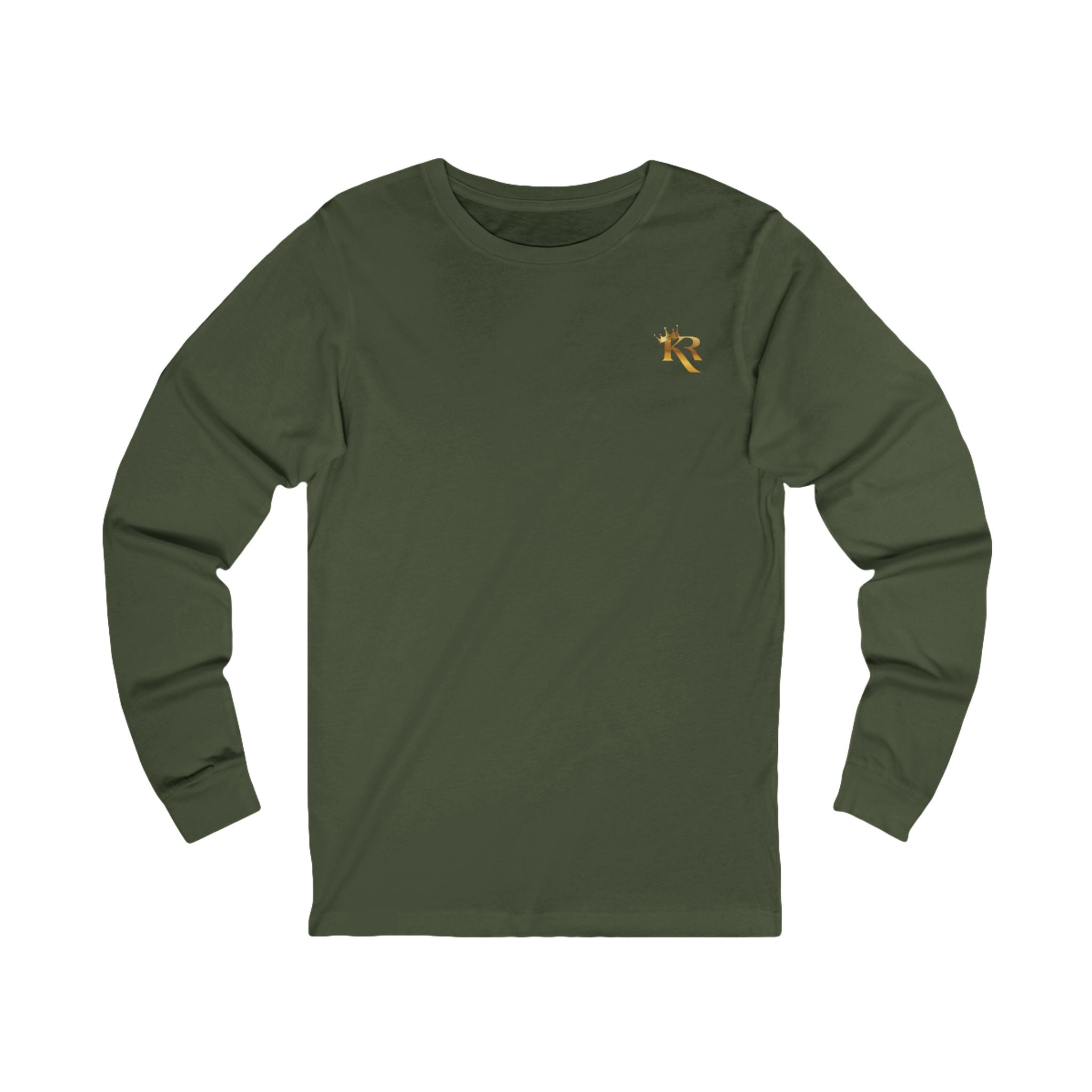 Adult Unisex Logo KEM ROYALTY Jersey Long Sleeve Tee, Gift For Men & Women