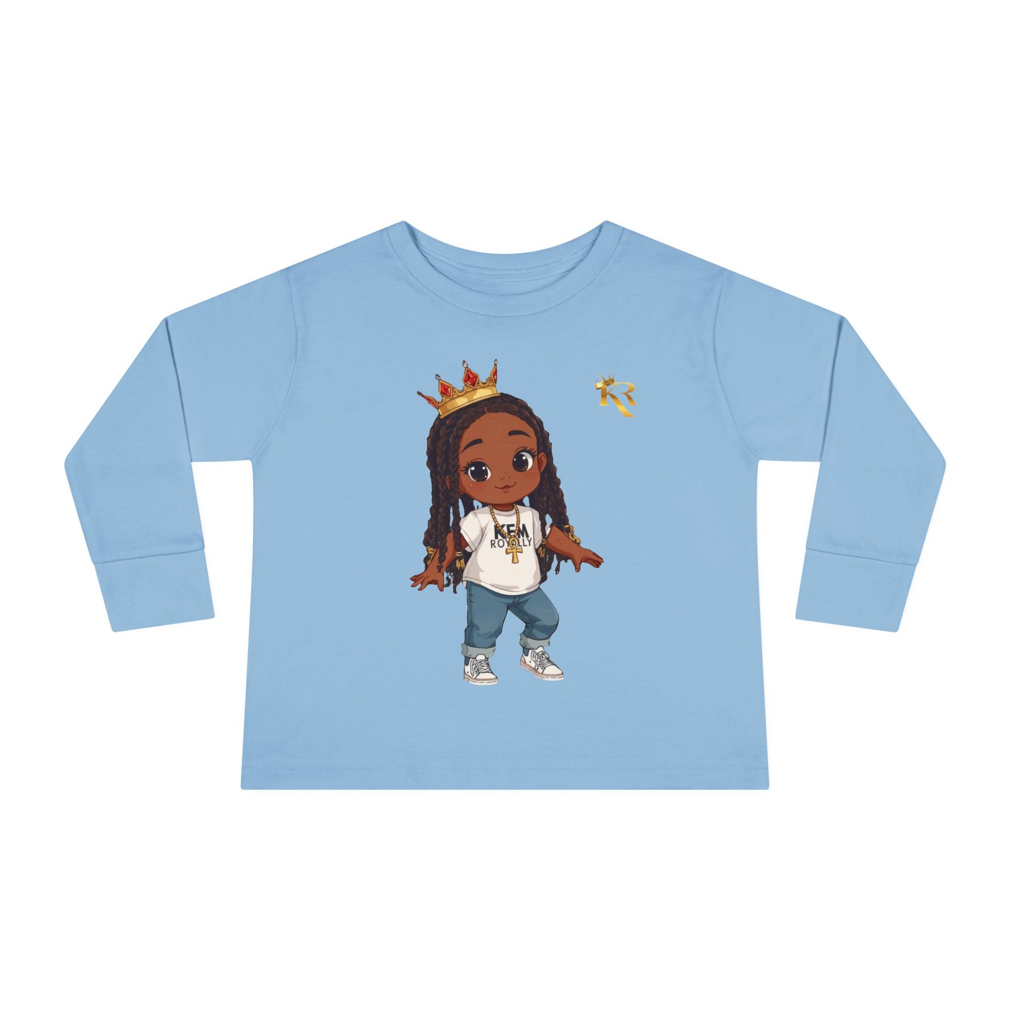 Toddler Girls Long Sleeve Tee, Gift For Toddler Girls