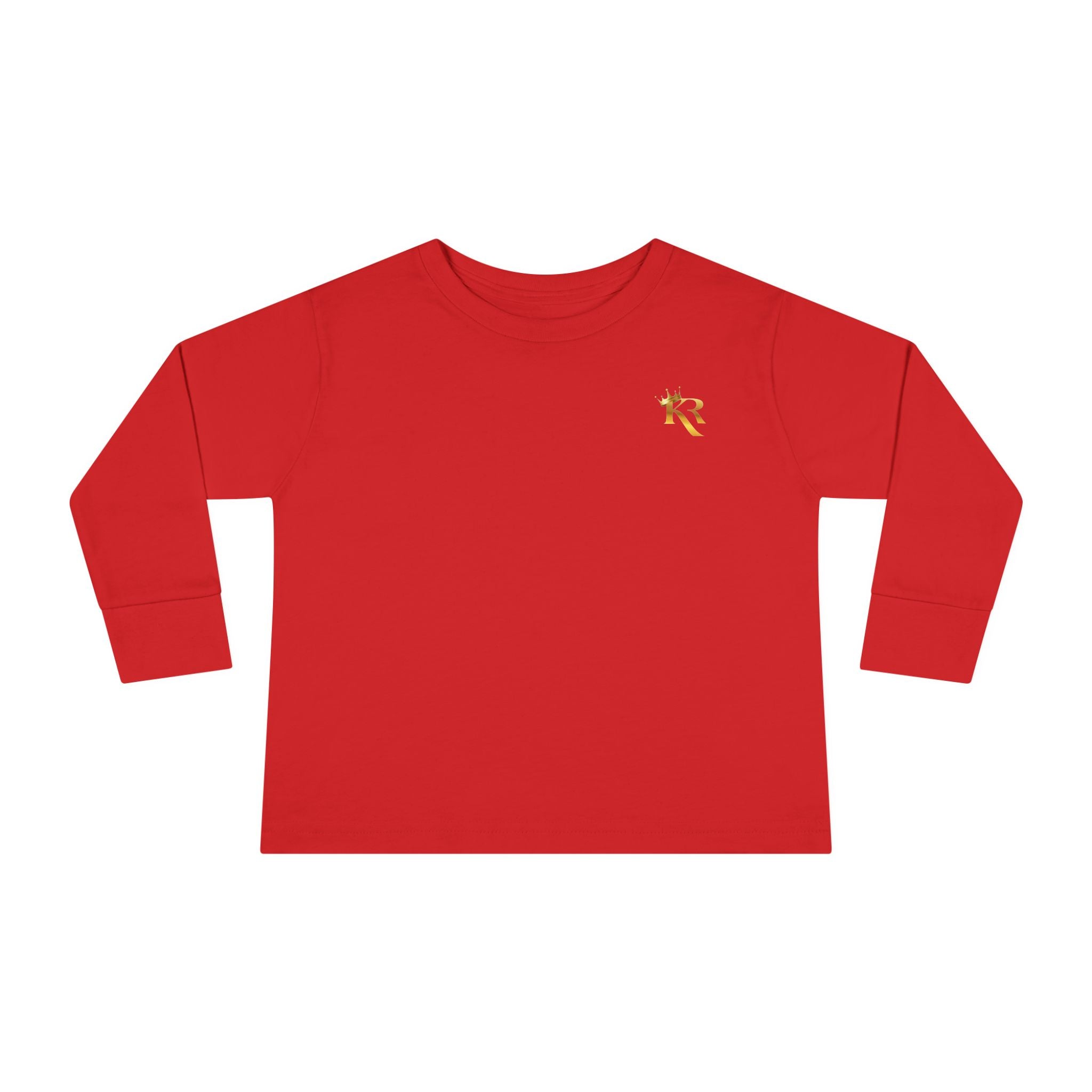 Toddler Unisex Long Sleeve Logo KEM ROYALTY Tee, Gift For Toddler Girls & Boys