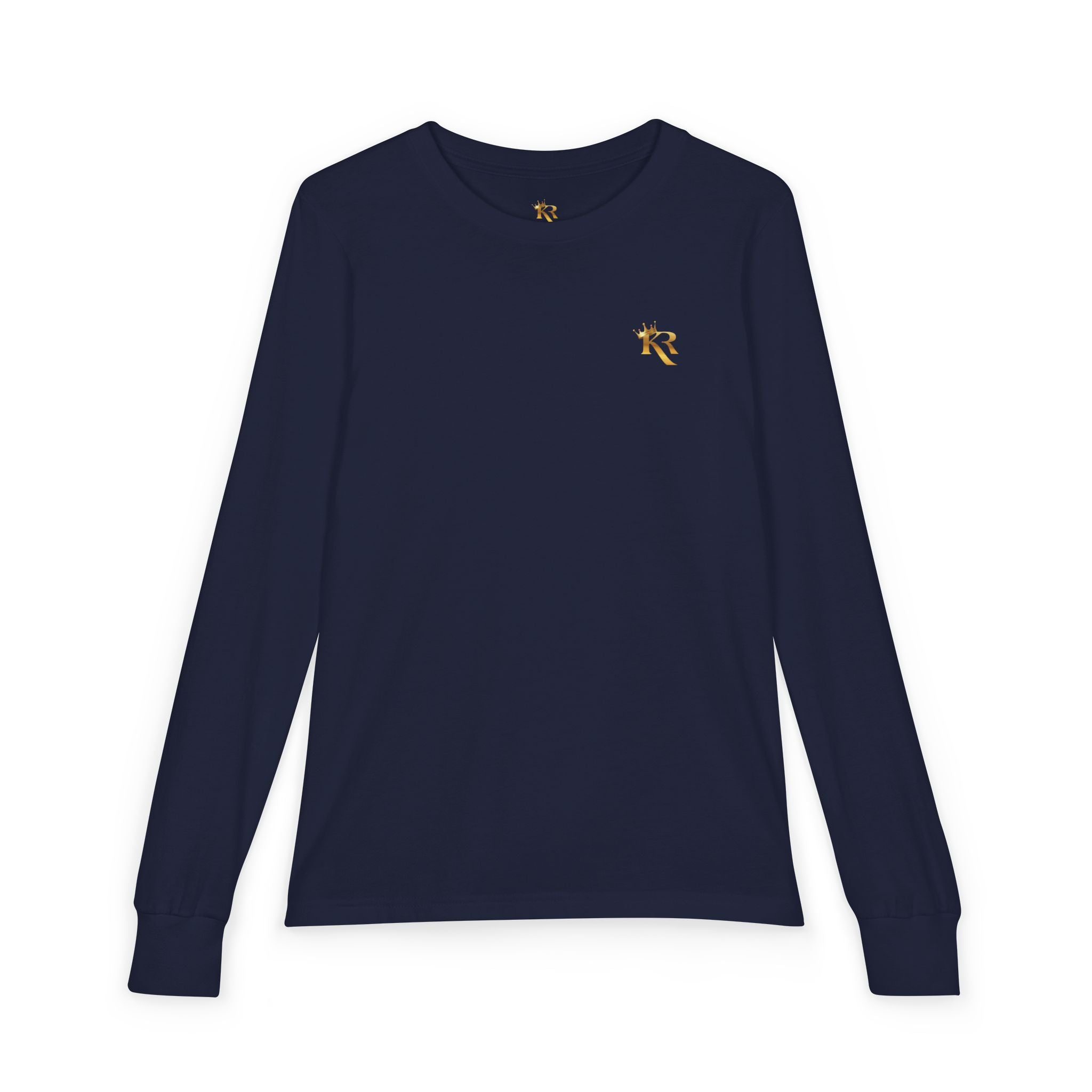 Boys & Girls Youth Logo KEM ROYALTY Jersey Long Sleeve Tee, Gift For Youth Boys & Girls