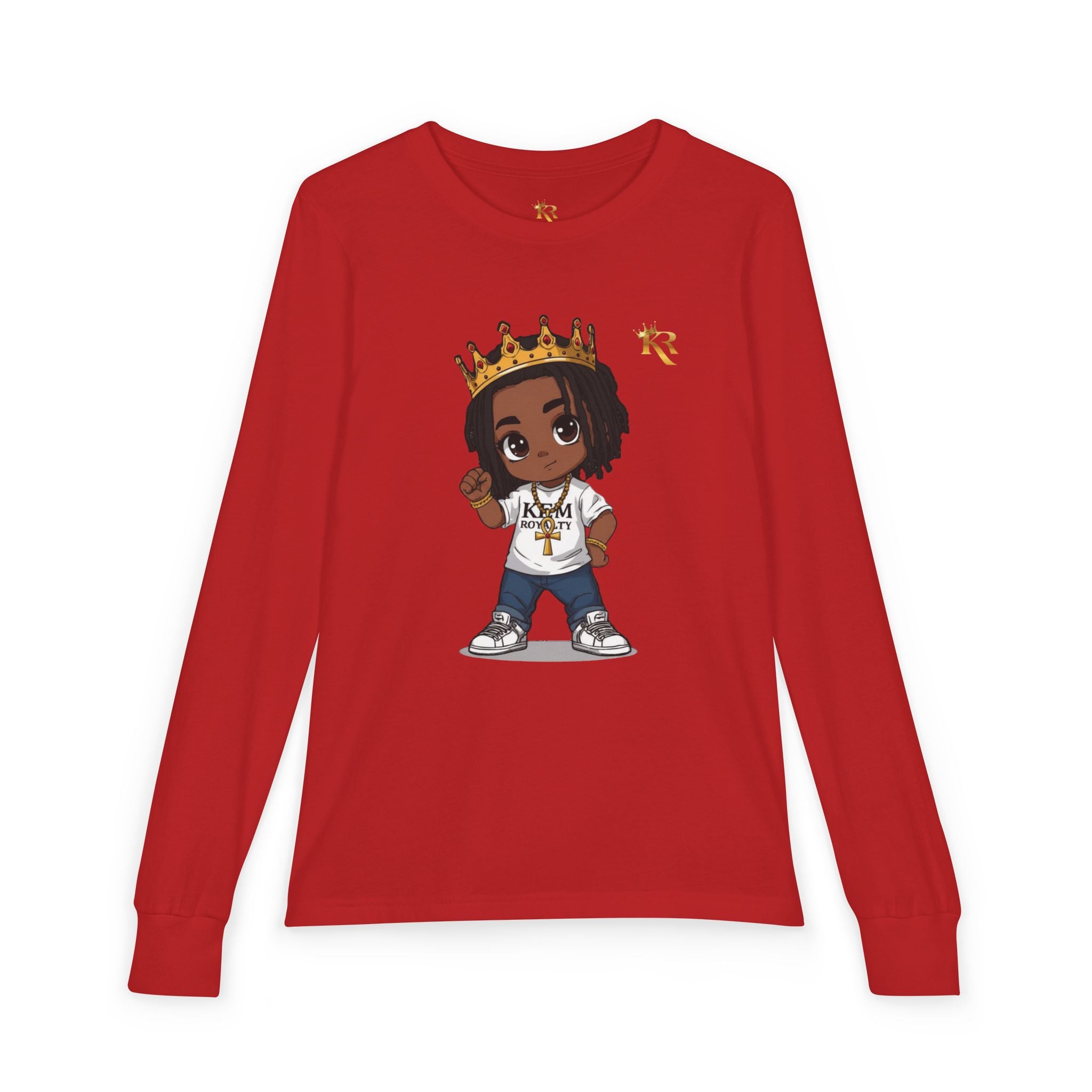 Boys Youth Jersey Long Sleeve Tee, Gift For Youth Boys