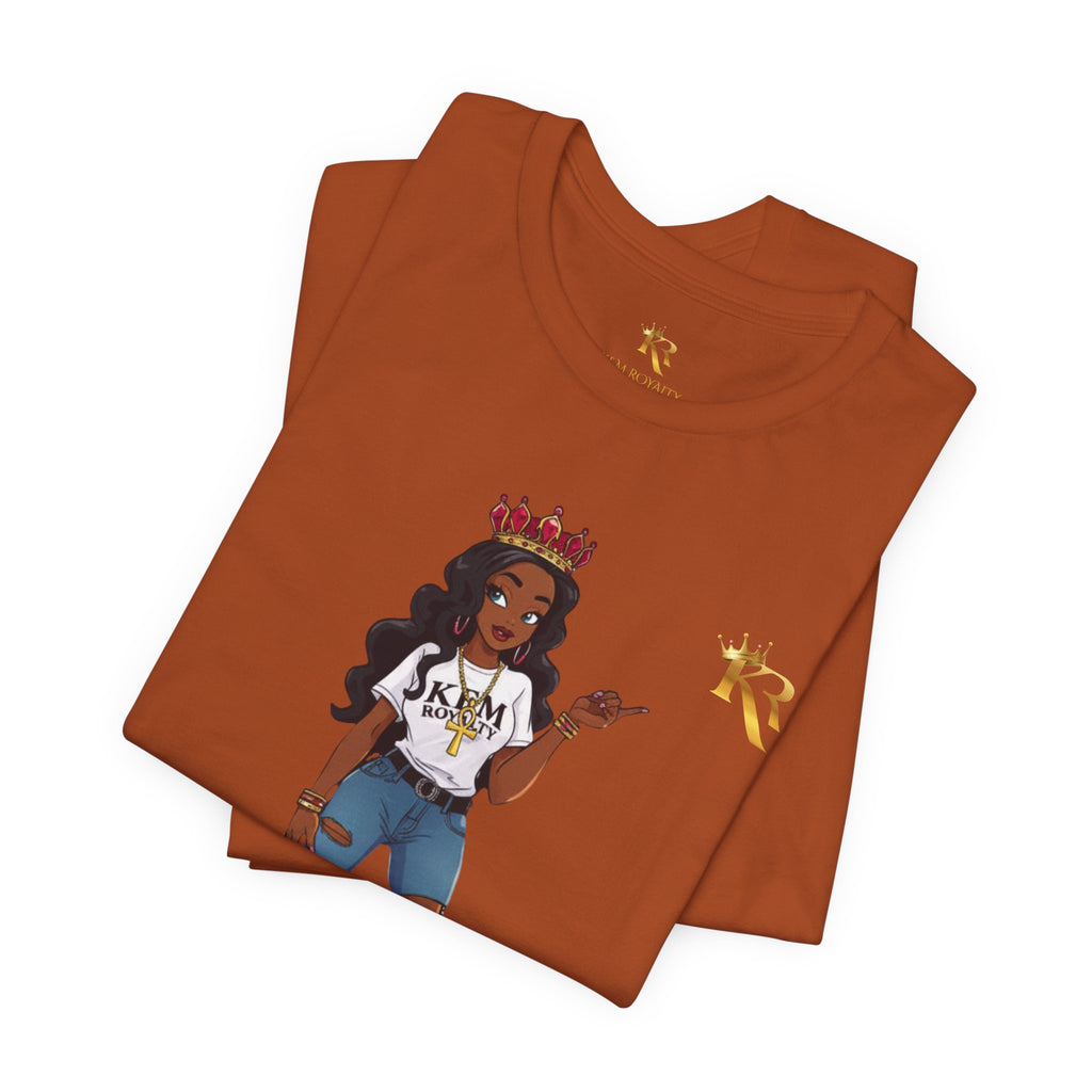Women Stylish Queen T-Shirt, Cute Gift for Women
