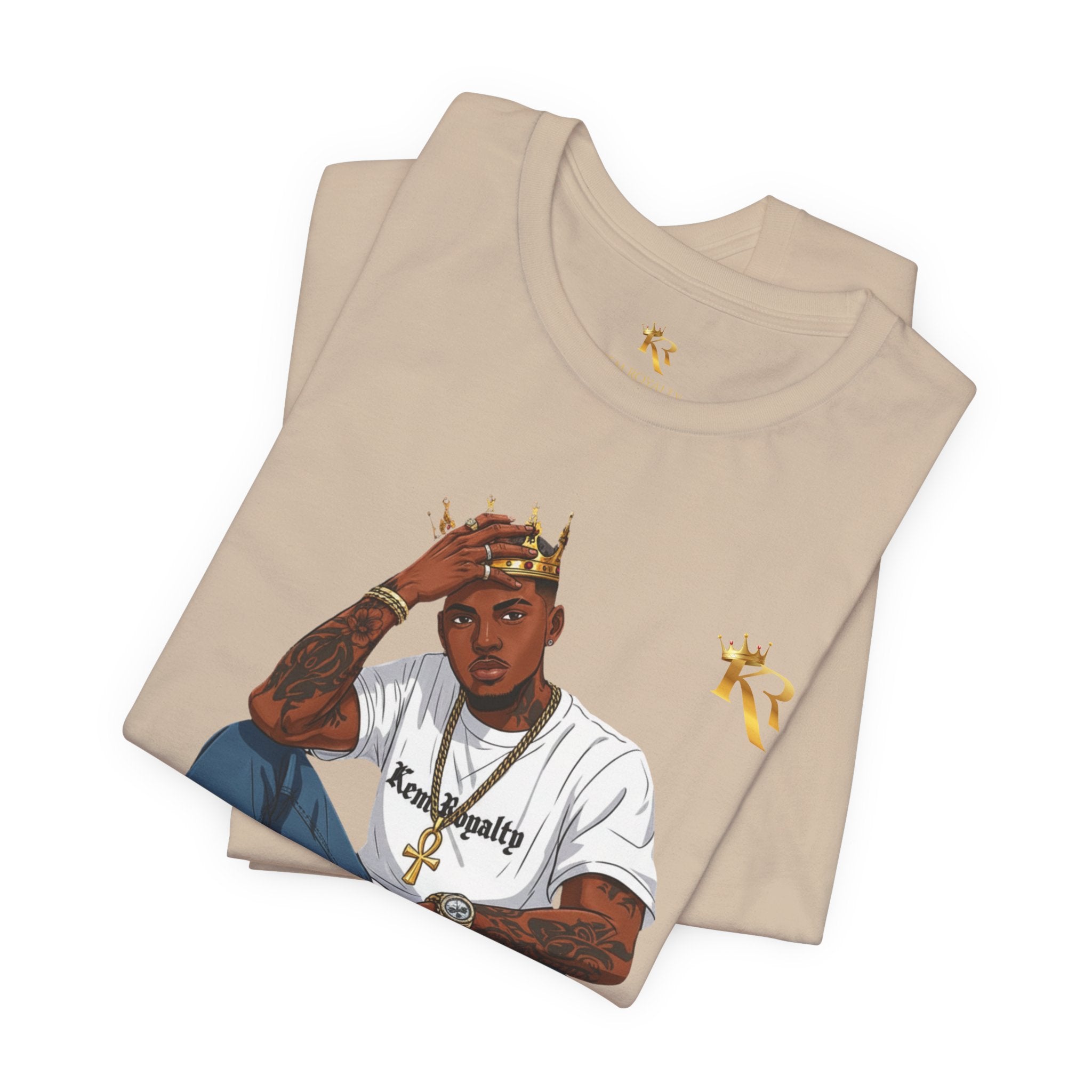 Men's Stylish King T-shirt, Gift for Men
