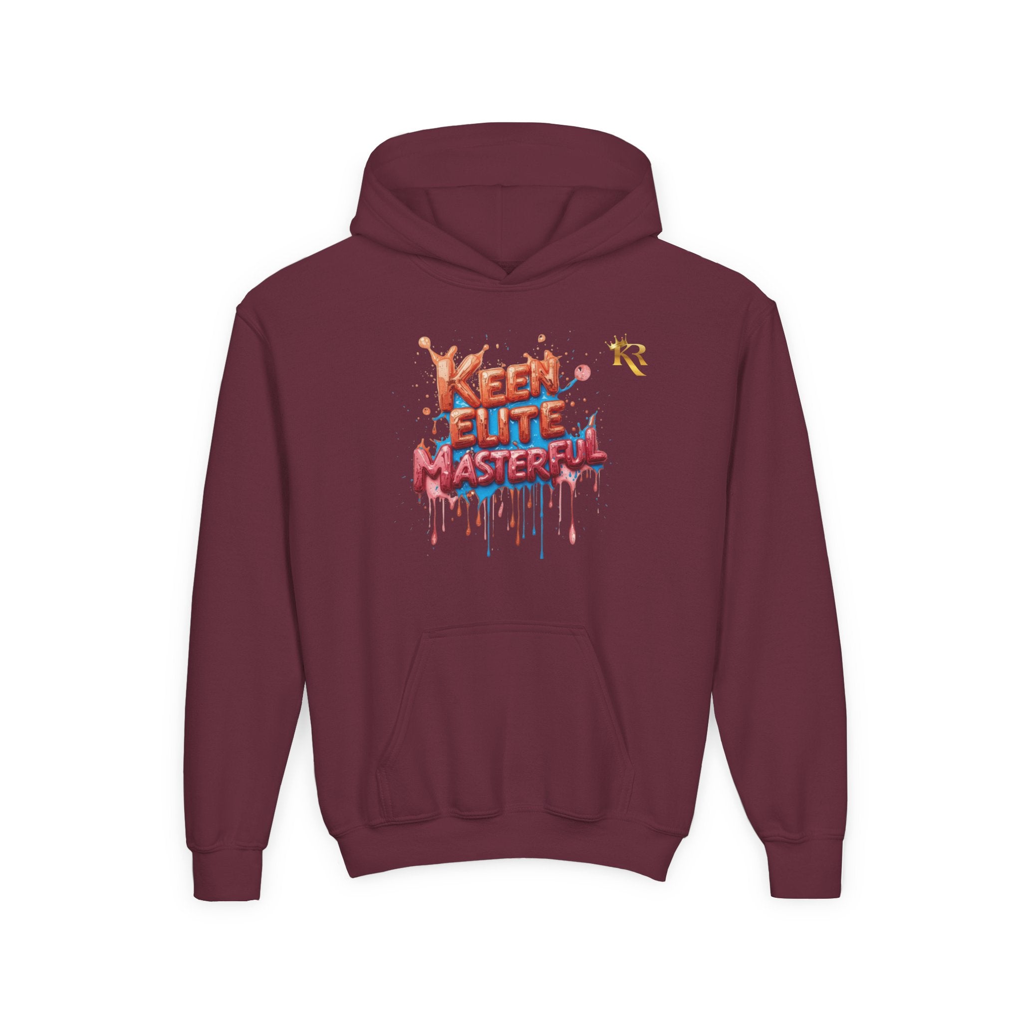 Boys Stylish Youth Heavy Blend Hooded Sweatshirt, Gift For Youth Boys