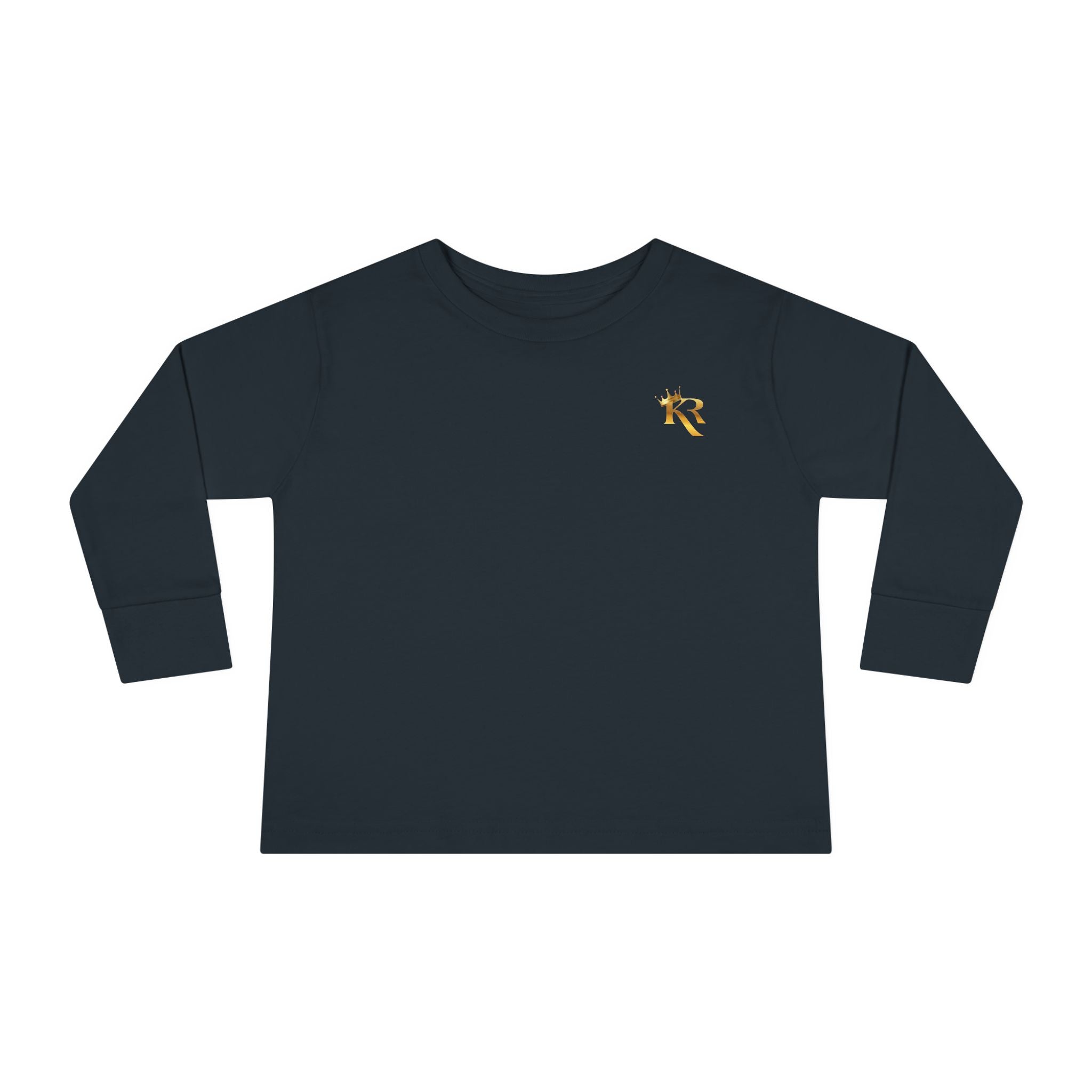 Toddler Unisex Long Sleeve Logo KEM ROYALTY Tee, Gift For Toddler Girls & Boys